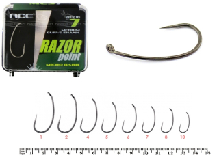 Крючки ACE Medium Curve Shank Hook